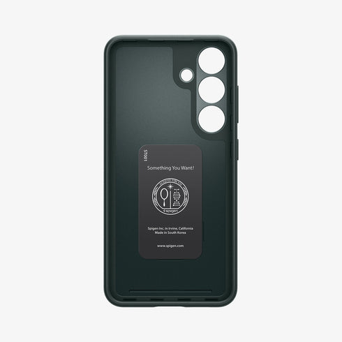 ACS07281 - Galaxy S24 Ultra Case Thin Fit in Black showing the back
